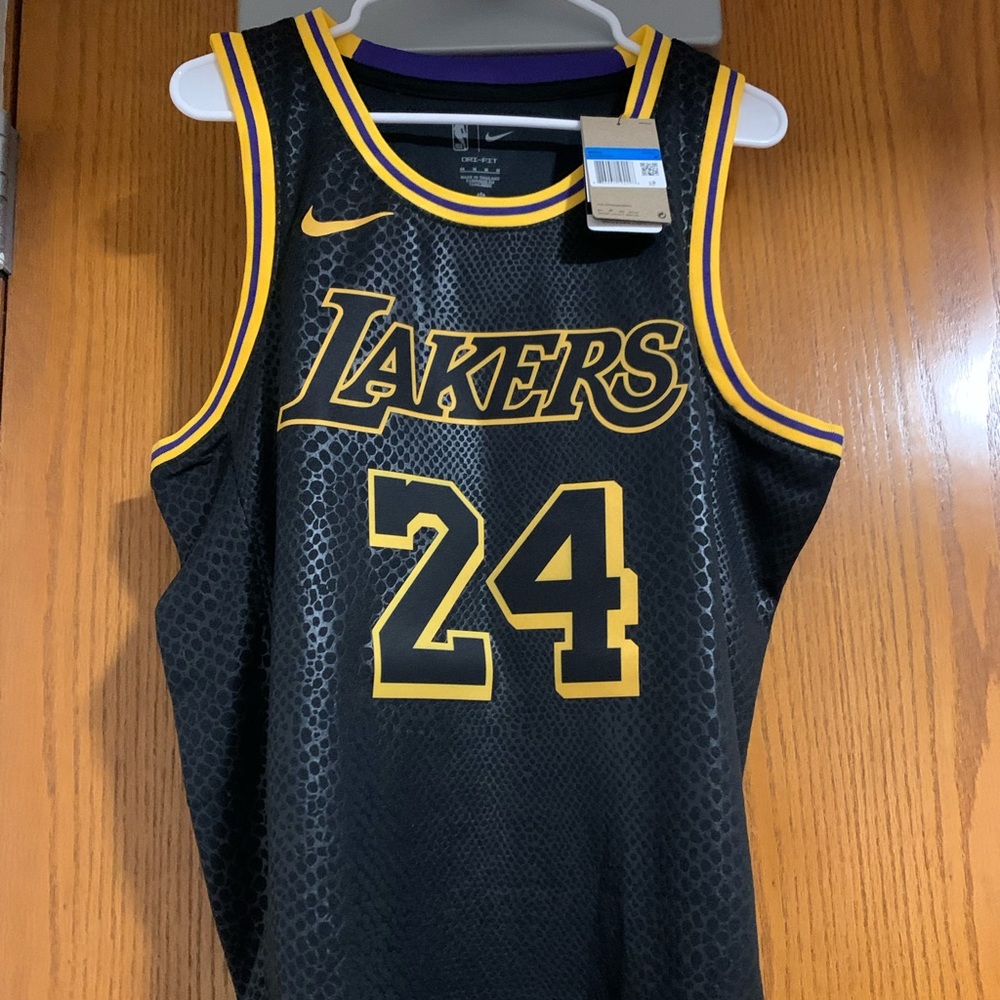 Los Angeles Lakers Jersey Kobe Bryant #24 Mamba Edition Nike Swingman Medium NBA